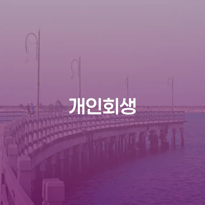 자영업폐업 후 개인회생 채무조정제도를 이용