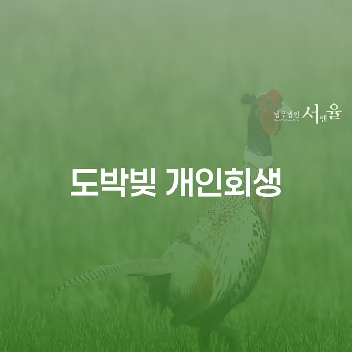 개인회생통장사용 빚독촉 진행하는