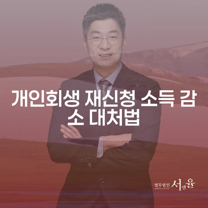 개인회생 재신청, 소득 감소 시 어떻게 대처할까요?